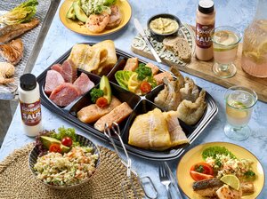 Vis Barbecue arrangement 